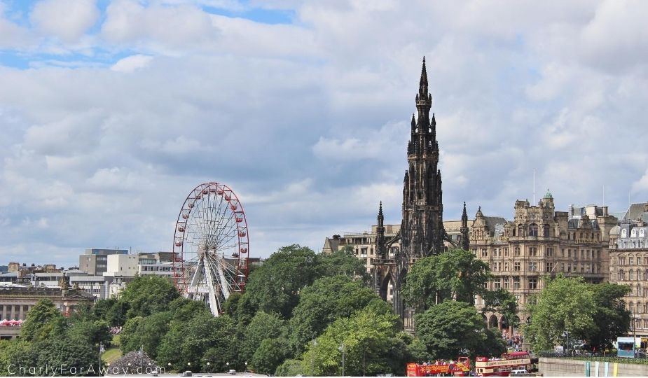 Edimbourg New Town Scott Monument