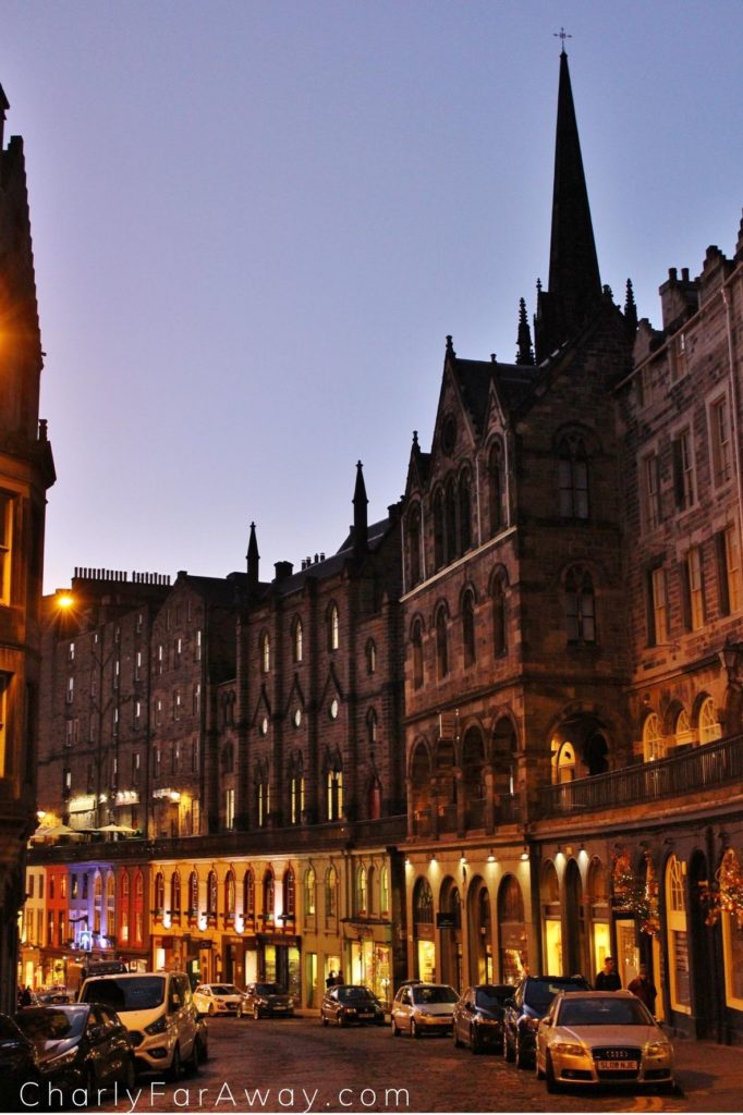 Edimbourg Old Town Victoria Street