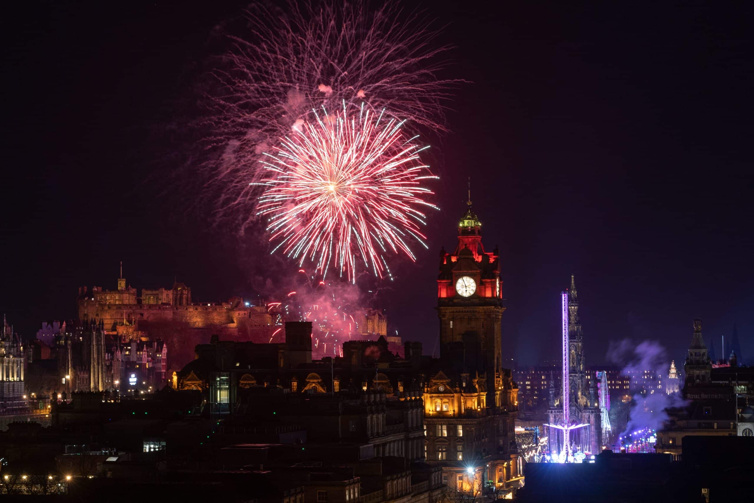 Nouvel An en Europe Hogmanay à Édimbourg Charly Far Away